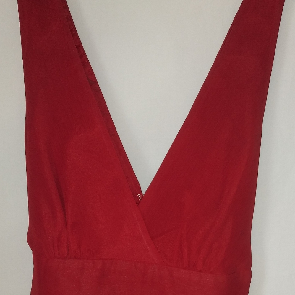 Size Small - Red Dress with Tie